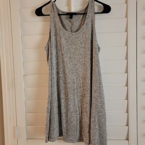 Heathered Gray Swing Dress